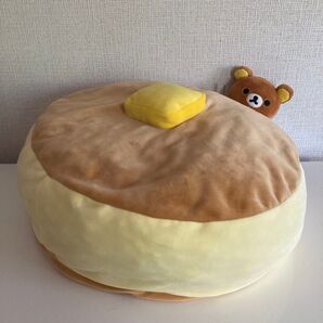 リラックマ リラックマデリ もちもちパンケーキクッションXLプレミアム ぬいぐるみ クーポン消化