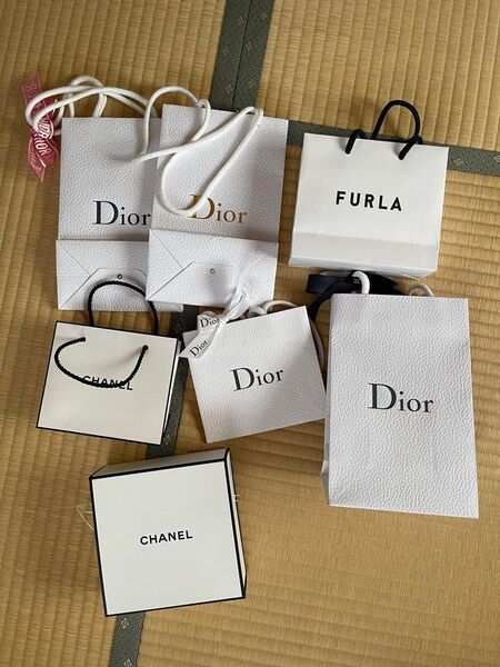 ブランド紙袋まとめ売り Dior 紙袋 ディオール ショッパー ギフト ショップ袋