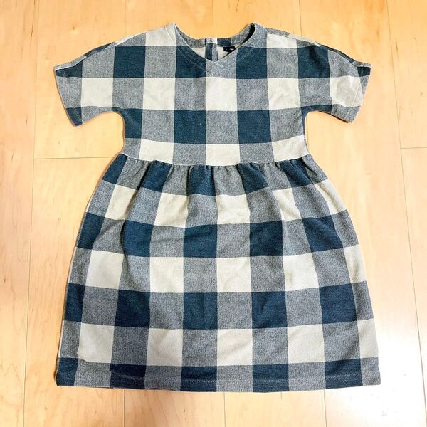 ベビーギャップ キッズ チェック柄 ワンピース 女の子 110cm 子供 GAP