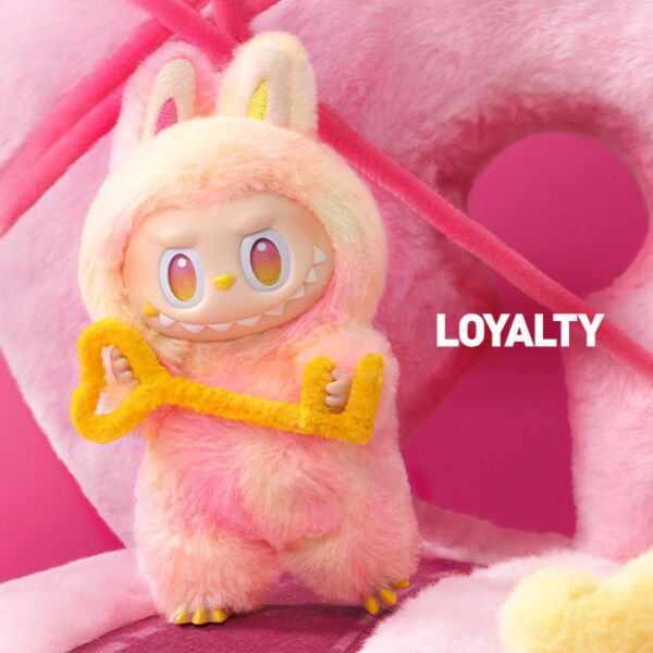 POPMART THE MONSTERS Big into Energyシリーズ ぬいぐるみペンダント ラブブ LOYALTY