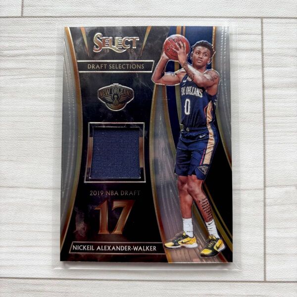 PANINI SELECT NICKEIL ALEXANDER-WALKER JERSEY ルーキー NBAカード