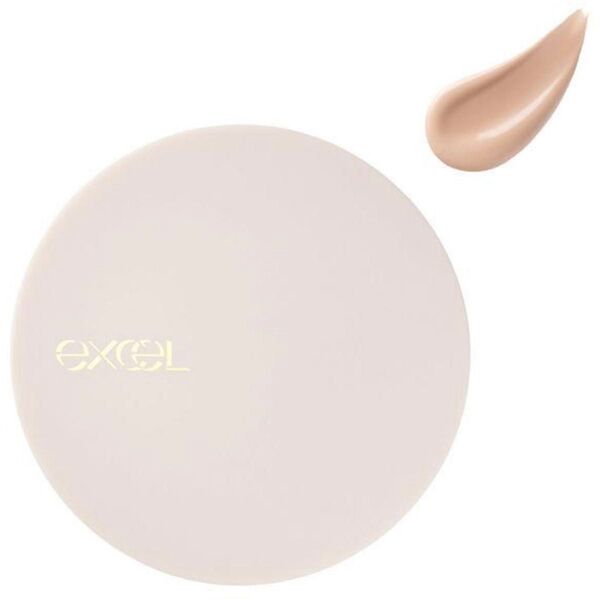 サナ excel (エクセル) スキンフラッター セラムクッション SF01ライトベージュ SPF50+PA++++