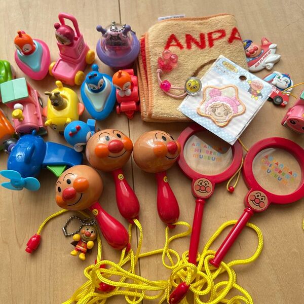 アンパンマン セット ガチャガチャ ミニカー タオルハンカチ アンパンマンミュージアム まとめ売り