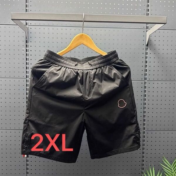 ハーフパンツ ショートパンツ 黒 2XL
