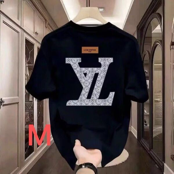 Tシャツ 半袖Tシャツ 黒 M