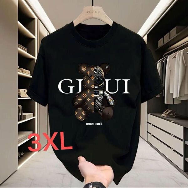 Tシャツ 黒 3XL