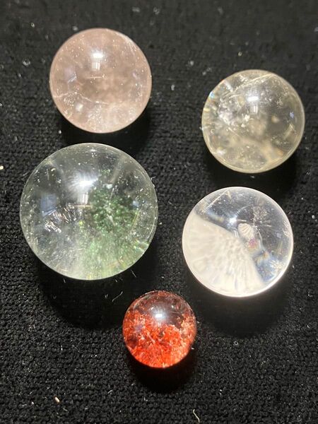 水晶 ガーデンクォーツ ミニスフィア