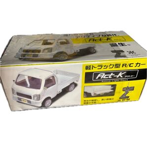 新品未開封 Act-K 軽トラック型R/Cカー ホワイト系 未使用
