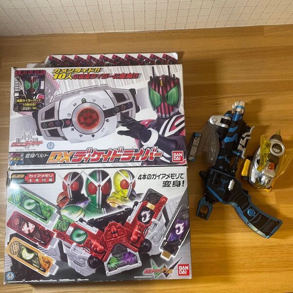 仮面ライダー ディケイドドライバー ダブルドライバー ザビーゼクター ドレイクゼクター 変身ベルト