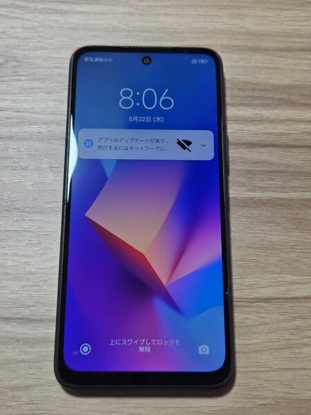 Redmi Note 10 JE XIG02 SIMロックなし ネットワーク利用制限◯