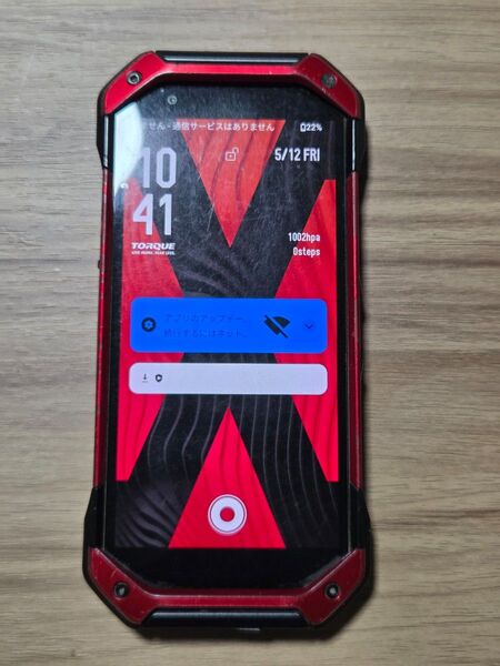 京セラ TORQUE 5G KYG01 レッド SIMロック解除済み ネットワーク利用制限◯