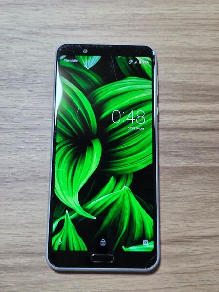 SHARP AQUOS sense3 Plus SH-RM11 SIMフリー ホワイト バッテリー良好表示 ネットワーク利用制限◯