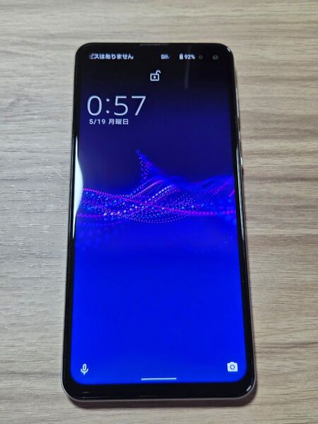 SHARP AQUOS sense4 Plus SH-M16 SIMフリー シルバー バッテリー良好表示 ネットワーク利用制限◯