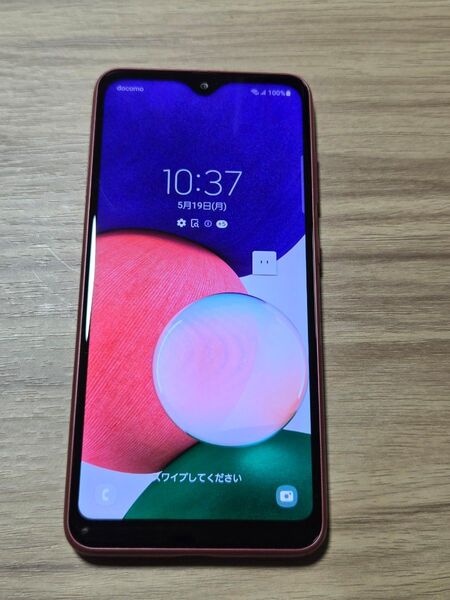 SAMSUNG Galaxy A22 5G SC-56B SIMロックなし レッド バッテリー良好 ネットワーク利用制限◯