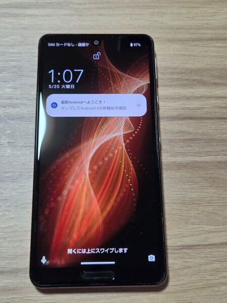 SHARP AQUOS sense5G SH-M17 SIMフリー ライトカッパー バッテリー良好表示 ネットワーク利用制限◯