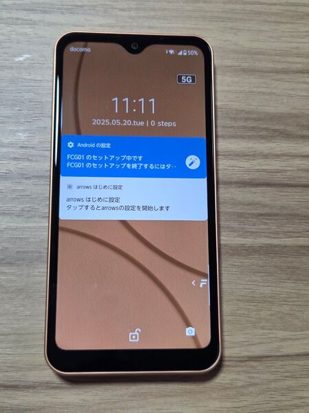 arrows We FCG01 SIMロック解除済み バッテリー良好表示 ネットワーク利用制限◯