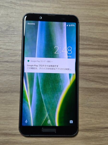 SHARP AQUOS sense3 SH-M12 SIMフリー バッテリー良好 物理デュアルSIM
