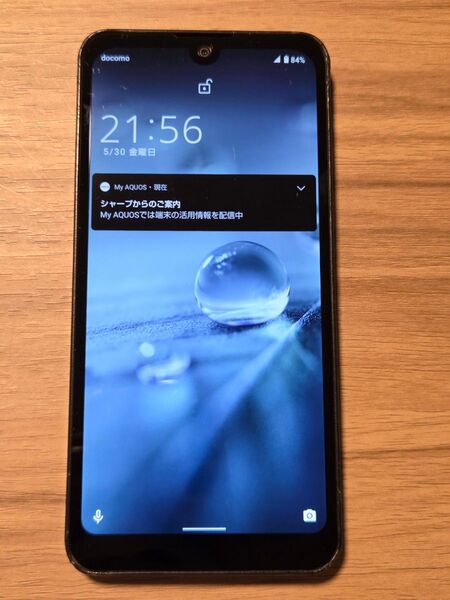 SHARP AQUOS Wish A103SH ブラック SIMロックなし ネットワーク利用制限なし バッテリー良好表示