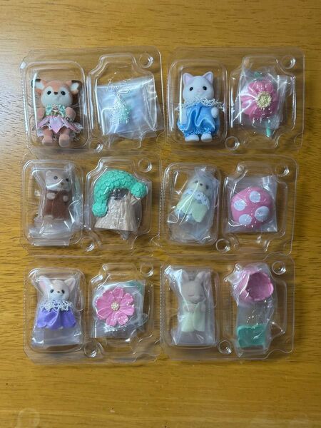 シルバニアファミリー 赤ちゃんお花畑のおともだち 6個セット シークレットあり