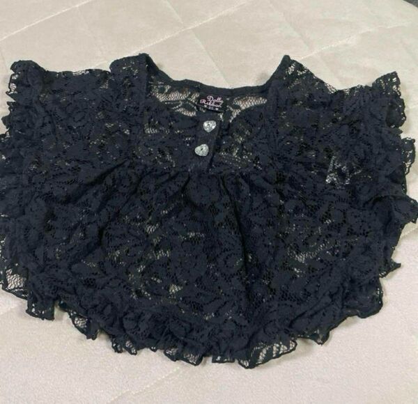 ※ DollyRibbon キッズ服 子供服 女の子 レース 半袖 トップス