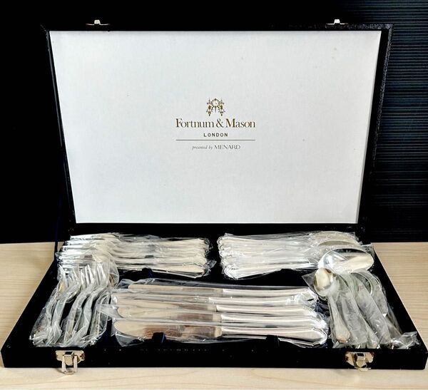 Fortnum&Mason フォートナム&メイソン カトラリー SP 25本 銀仕上げ ※未使用保管品