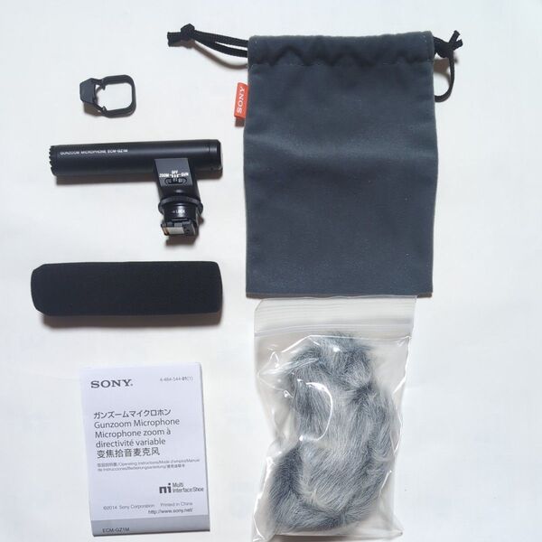 SONY ガンズームマイクロホン ECM-GZ1M