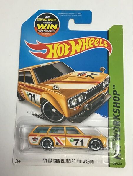 ホットウィール ‘71 DATSUN BLUEBIRD 510 WAGON