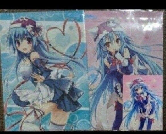 非売品 らしんばん クリアファイルA4 2種 3Dポストカード ノベルティ