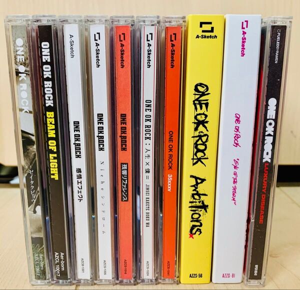 ONE OK ROCK CD アルバム 10枚セット 初回盤あり