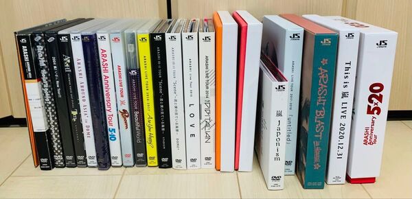 ALL or NOTHING ~ This is 嵐 DVD & Blu-ray まとめ売り 22枚セット