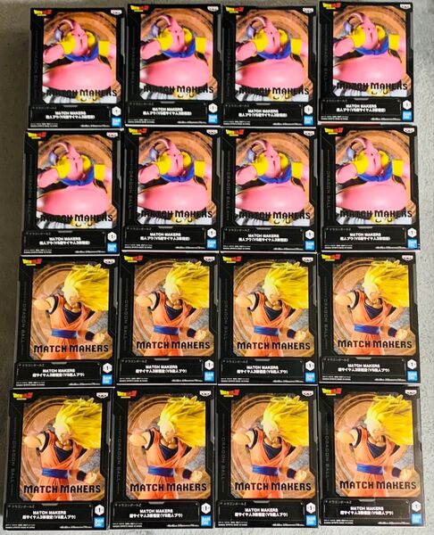 ドラゴンボールZ MATCH MAKERS 孫悟空 魔人ブウ 16点セット