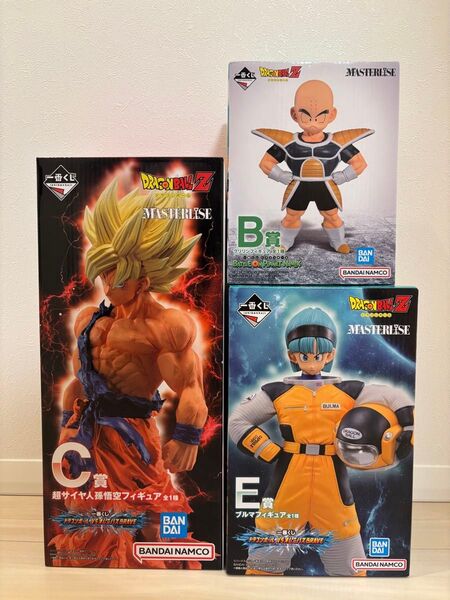ドラゴンボール 一番くじ フィギュア 孫悟空 ブルマ クリリン