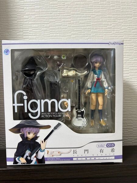 figma 015 涼宮ハルヒの憂鬱 長門 有希 悪い魔法使いver. フィギュア