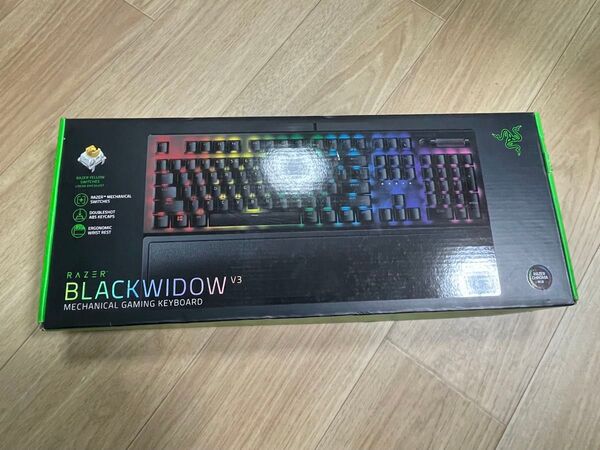Razer BlackWidow V3 Yellow Switch 英語配列RZ03-03541900-R3M1