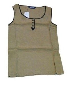 【新品】 タンクトップ シルク絹100%ノースリーブ