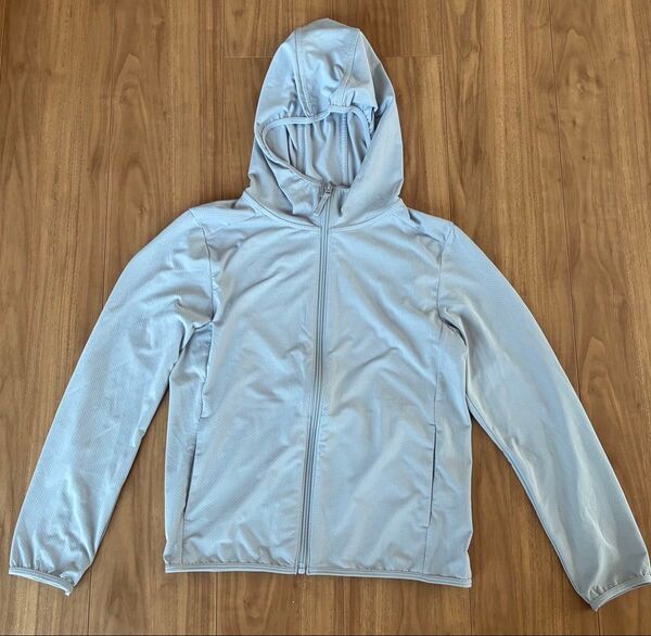 UNIQLOキッズエアリズムUVメッシュパーカー150cm