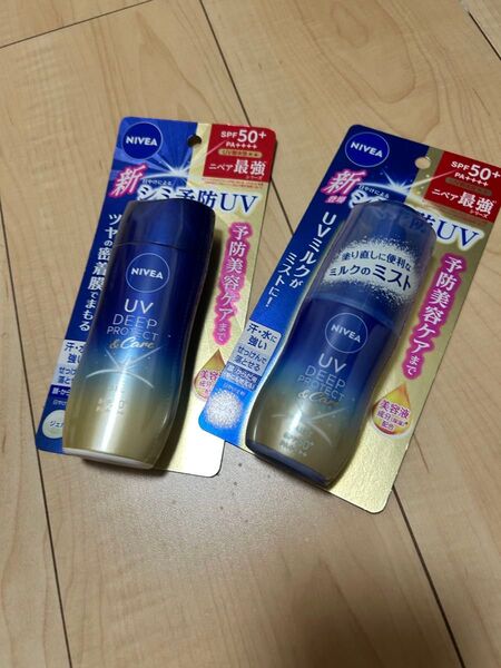 ニベアUV ディーププロテクト ケアジェル ミルクミスト