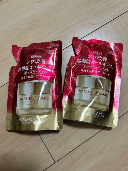 グレイスワン リンクルケア モイスト ジェル クリームつめかえ用