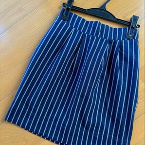 URBAN RESEARCH ストライプ台形スカート