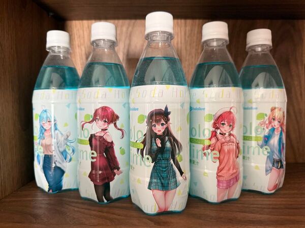 ホロライブ コラボソーダ 5本セット 未開封