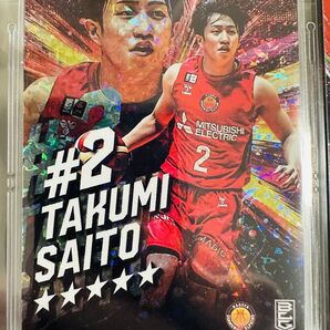 齋藤拓実 B.LEAGUE CARD 〜 REAL CARD COLLECTION 〜 2024-25 SEASON