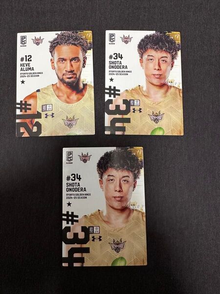 琉球ゴールデンキングス B.LEAGUE CARD 〜 REAL CARD COLLECTION 〜 2024-25 SEASON