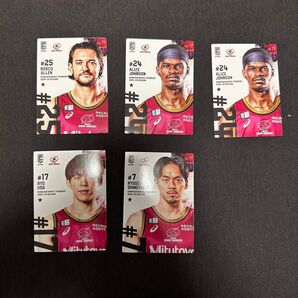 川崎ブレイブサンダース B.LEAGUE CARD 〜 REAL CARD COLLECTION 〜 2024-25 SEASON