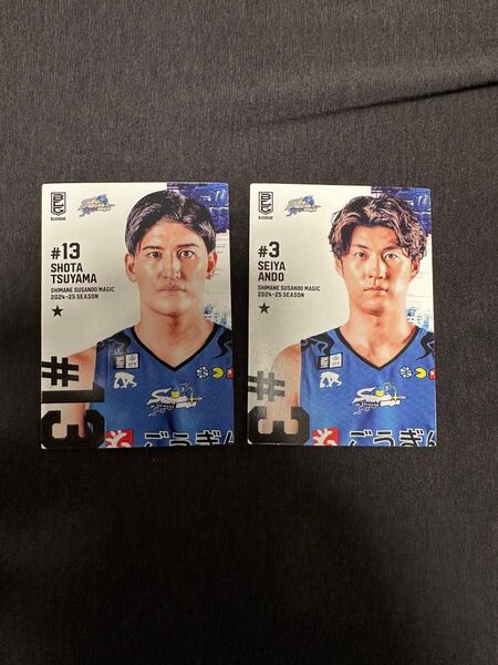 島根スサノオマジック B.LEAGUE CARD 〜 REAL CARD COLLECTION 〜 2024-25 SEASON