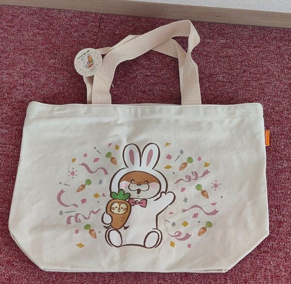 【新品未使用品】可愛い嘘のカワウソ トートバッグ サンキューバッグ2023