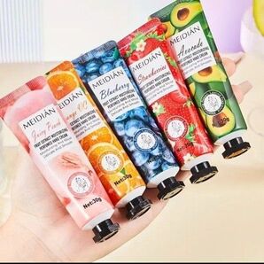 5個 ハンドクリーム フルーツの香り