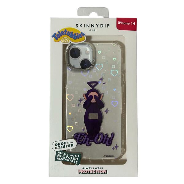 SKINNYDIP iPhone14ケース テレタビーズ ティンキーウィンキー