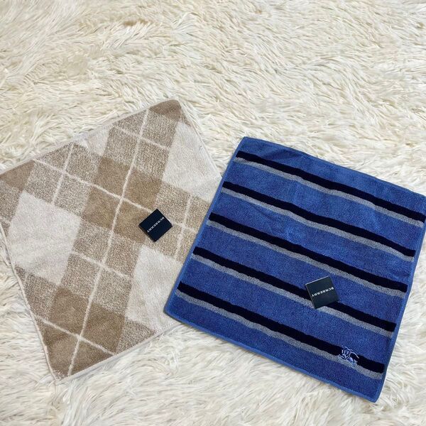 バーバリー Burberry タオルハンカチ 2枚セット