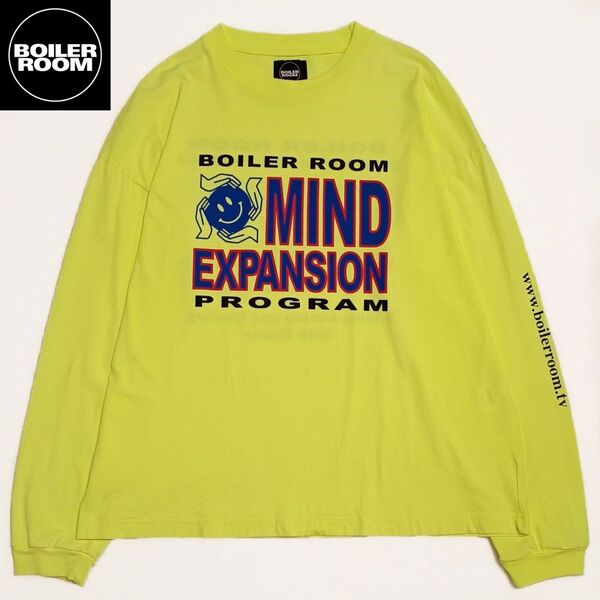 Boiler Room ロングスリーブTシャツ L イエロー