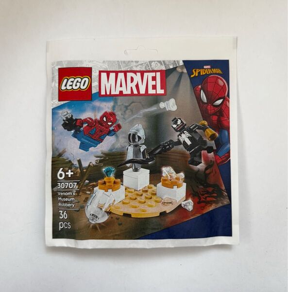 【新品未開封】LEGO MARVEL 30707 スパイダーマン ヴェノムの博物館強盗